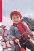 Жакет с косами и шапочка