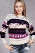 Женский жаккардовый свитер