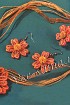 Комплект украшений из бумаги
