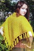 Желтое пончо