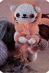 Кошечка со спицами - Мягкая игрушка
