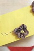 Украшение для коробки - анютины глазки