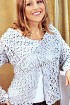 Ажурный лёгкий жакет