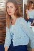 Женский жакет с пуговками