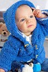 Теплый жакет с капюшоном