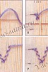Шов «решетка» - 3-ступенчатая