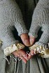 Митенки спицами "Винтажные"