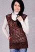 Ажурная жилетка