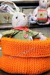 Оранжевая ваза