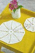 Восьмиугольные салфетки крючком