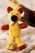 Олененок - игрушка крючком