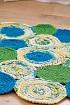 Коврик из чистой шерсти
