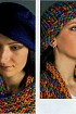 Шапочка, шарф и шляпка