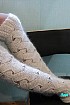Ажурные пуховые гольфы "Плетеное чудо" от ярочка