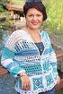 Жакет ажурный из остатков