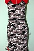 Платье камуфляжное