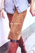 Ажурная юбка крючком