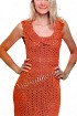 Платье вязаное крючком