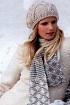 Дуэт - шапочка и шарф спицами