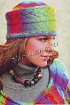 Радужная шапка