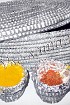 Набор для специй из газет и ниток