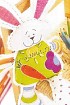 Игрушка - Зайчик из ситца