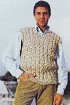 Изысканная бежевая безрукавка