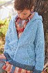 Жакет с капюшоном для мальчика и девочки