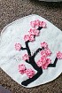Коврик крючком «Сакура»