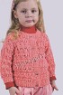 Ажурная кофточка для девочки