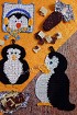 Прихватка крючком «пингвиненок»