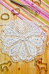 Ажурный фартук крючком