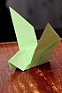 Птичка в технике оригами
