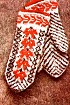 Варежки с орнаментом
