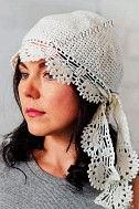 Шапочка-бандана крючком