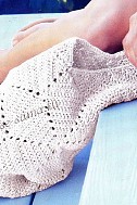 Сумка крючком с геометрическими акцентами