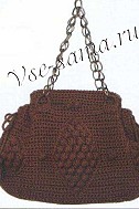 Коричневая сумка
