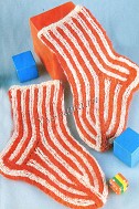Полосатые носки для ребенка