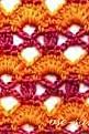 Узор крючком - разноцветье