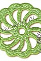 Ирландский мотив - цветок-завитушка