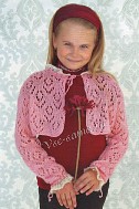 Детский ажурный жакет