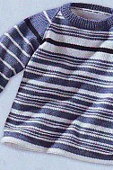 Полосатый пуловер