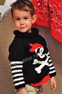 Свитер со съёмными рукавами