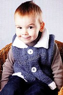 Жилет на двух пуговицах