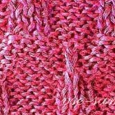 Узор спицами - снопики Узор спицами - снопики