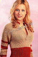 Двухцветная туника