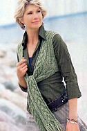 Жилет-шарф