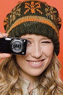 Шапочка спицами с жаккардом