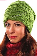 Шапочка из фасонной пряжи