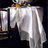 Кружевная отделка для скатерти Кружевная отделка для скатерти